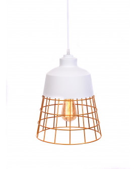 LAMPA WISZĄCA INDUSTRIALNA LOFT BIAŁA BAGSY
