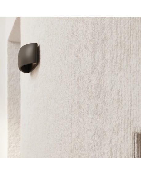 Kinkiet ceramiczny PONTIUS czarny Sollux SL.0876