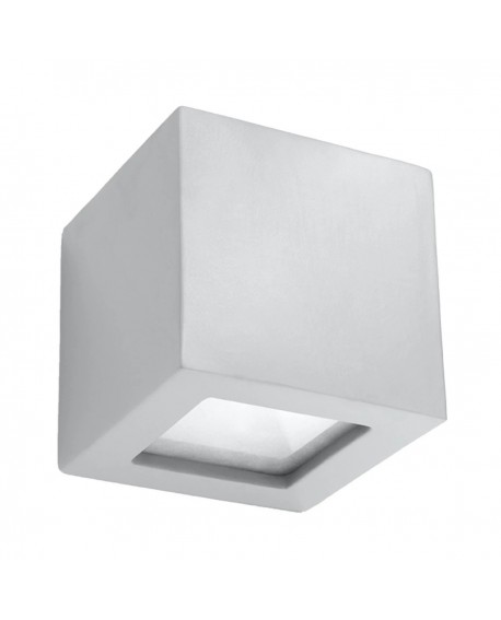 Kinkiet ceramiczny LEO szary Sollux SL.0871