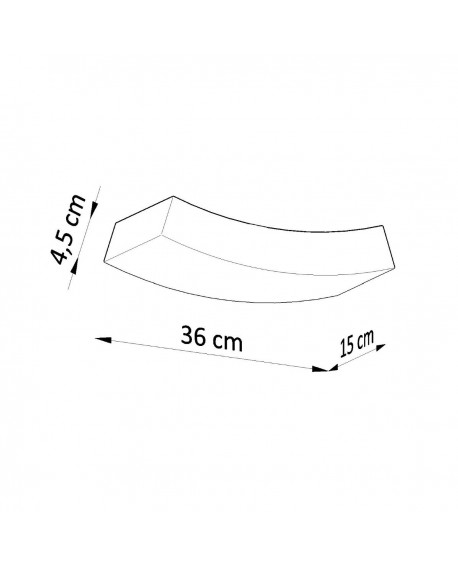 Kinkiet ceramiczny HATTOR Sollux SL.0837