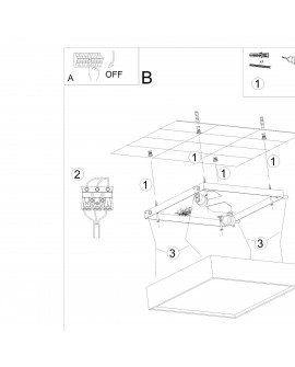 Kinkiet ceramiczny HELIOS Sollux SL.0002