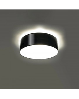 Plafon ARENA 25 czarny Sollux SL.0127