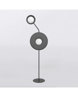 lampa podłogowa KISS LP2 BLACK EMIBIG damidomo