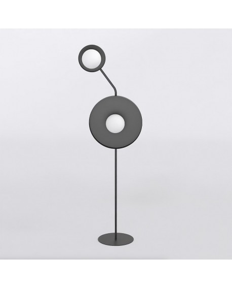 lampa podłogowa KISS LP2 BLACK EMIBIG damidomo