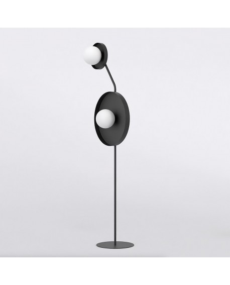 lampa podłogowa KISS LP2 BLACK EMIBIG damidomo