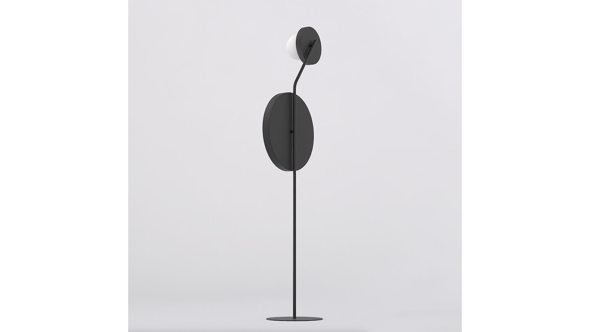 lampa podłogowa KISS LP2 BLACK EMIBIG damidomo