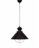 LAMPA WISZĄCA INDUSTRIALNA LOFT CZARNA KUGAR