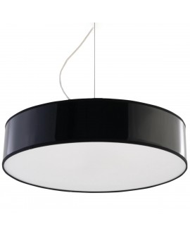 Lampa wisząca ARENA 45 czarna Sollux SL.0118