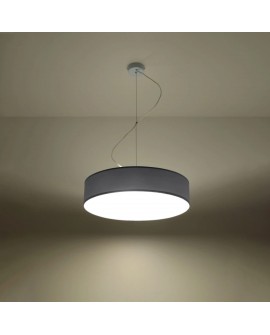 Lampa wisząca ARENA 45 szara Sollux SL.0119