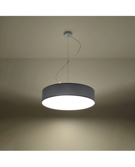 Lampa wisząca ARENA 45 szara Sollux SL.0119