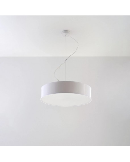 Lampa wisząca ARENA 45 biała Sollux SL.0120
