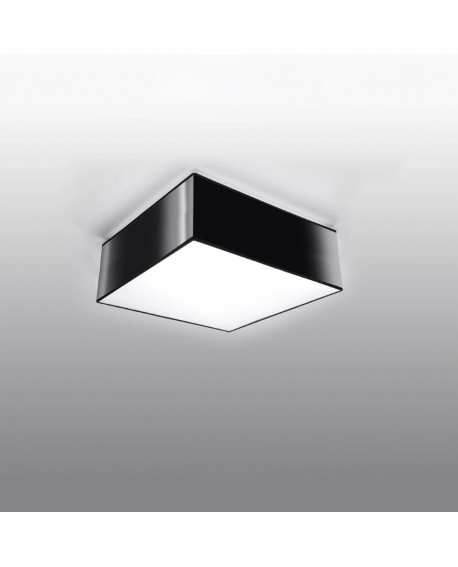 Plafon HORUS 25 czarny Sollux SL.0142