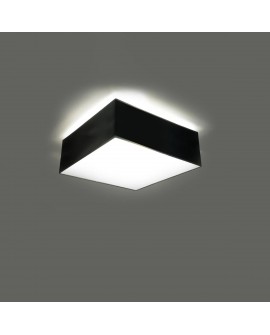 Plafon HORUS 25 czarny Sollux SL.0142