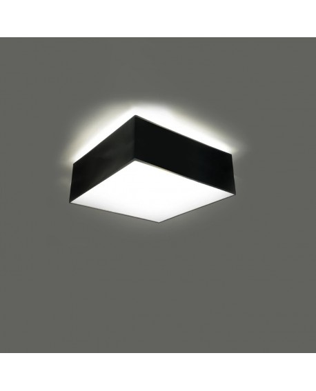 Plafon HORUS 25 czarny Sollux SL.0142