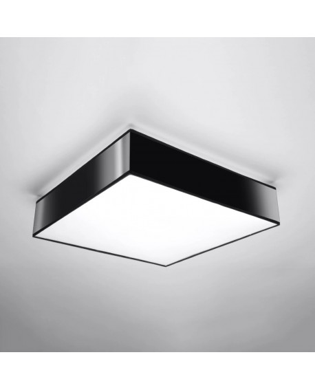 Plafon HORUS 45 czarny Sollux SL.0139