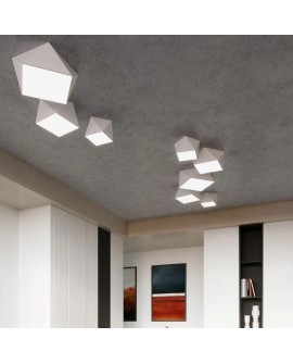 Plafon HEXA 25 biały Sollux SL.0686