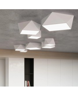 Plafon HEXA 25 biały Sollux SL.0686