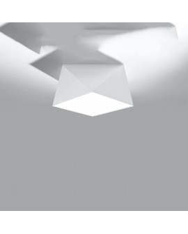 Plafon HEXA 25 biały Sollux SL.0686