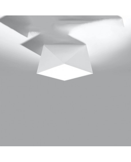 Plafon HEXA 25 biały Sollux SL.0686