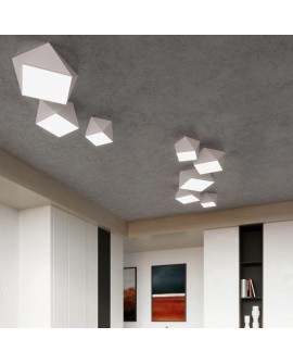 Plafon HEXA 35 biały Sollux SL.0689