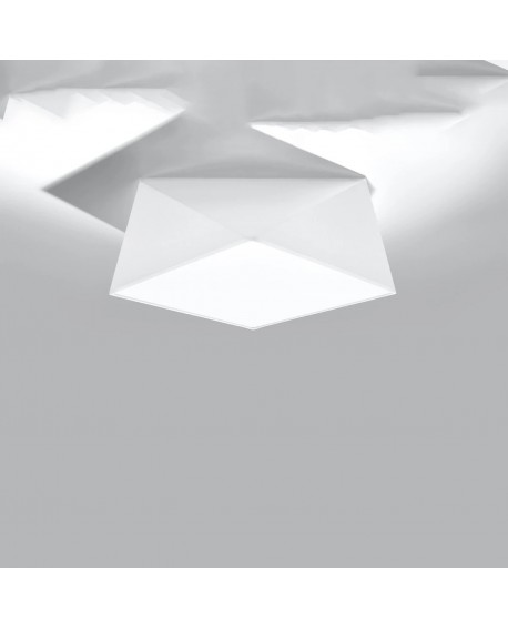 Plafon HEXA 35 biały Sollux SL.0689