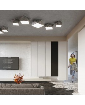 Plafon HEXA 45 cekin Sollux SL.0694