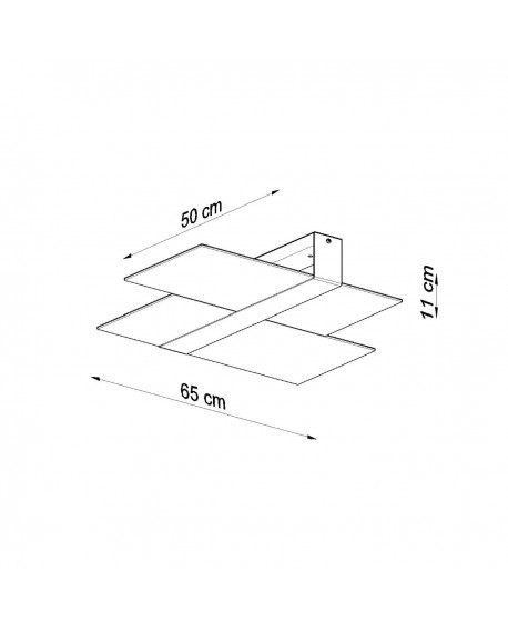 Plafon MASSIMO chrom Sollux SL.0188
