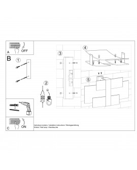 Kinkiet CELIA chrom Sollux SL.0350