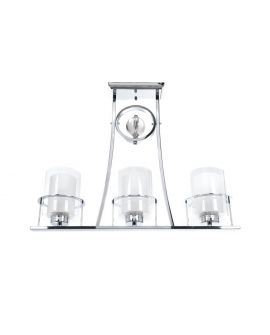 LAMPA SUFITOWA ART DECO CHROMOWANA BRONX W3 LUMINA DECO