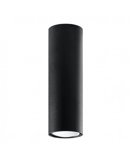 Plafon LAGOS 20 czarny Sollux SL.1001