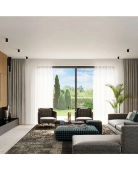 Plafon LAGOS 20 czarny Sollux SL.1001