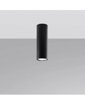 Plafon LAGOS 20 czarny Sollux SL.1001