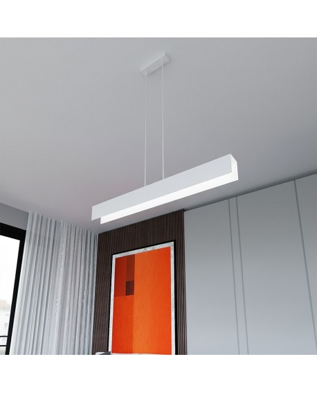 LAMPA WISZĄCA GENTOR 4 BIAŁA EMIBIG