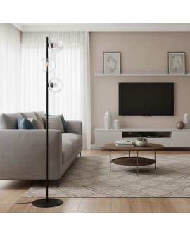 LAMPA PODŁOGOWA STOJĄCA ROSSI LP3 TRANSPARENT EMIBIG