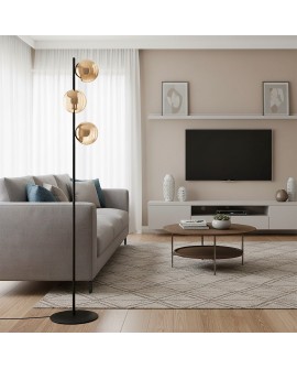 LAMPA PODŁOGOWA STOJĄCA ROSSI LP3 MIODOWY EMIBIG