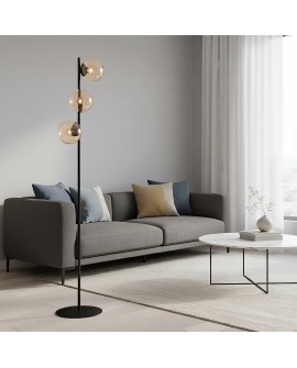 LAMPA PODŁOGOWA STOJĄCA ROSSI LP3 MIODOWY EMIBIG