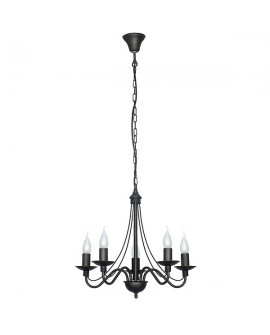 ŻYRANDOL RÓŻA 5 BLACK ALDEX 397F1