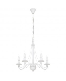 ŻYRANDOL RÓŻA 5 WHITE ALDEX 397F