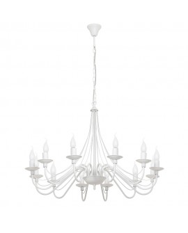 ŻYRANDOL RÓŻA 12 WHITE ALDEX 397R