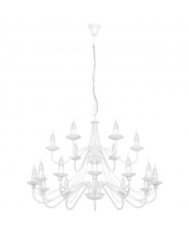 ŻYRANDOL RÓŻA 18 WHITE ALDEX 397S