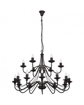 ŻYRANDOL RÓŻA 18 BLACK ALDEX 397S1