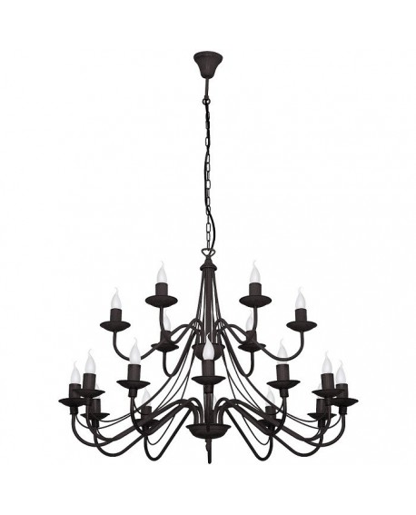 ŻYRANDOL RÓŻA 18 BLACK ALDEX 397S1