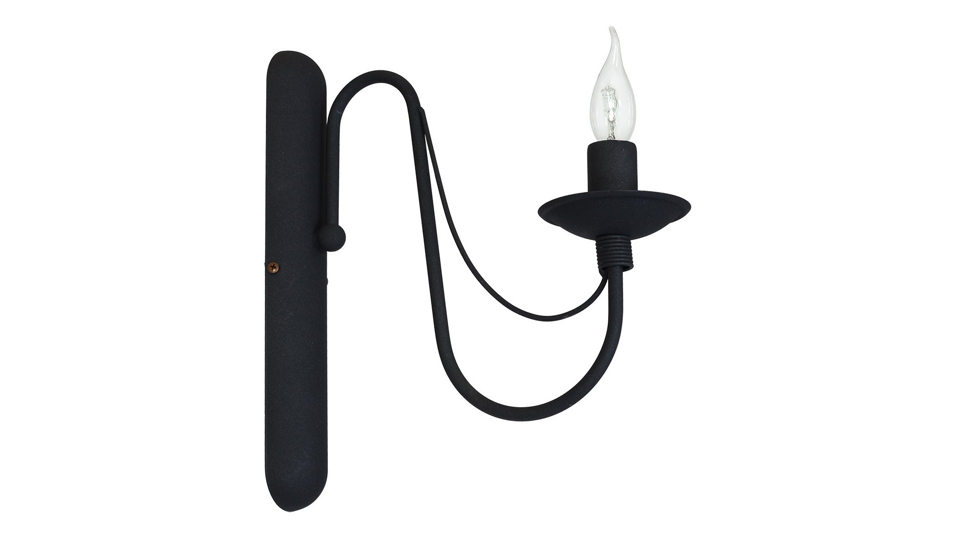 KINKIET RÓŻA BLACK ALDEX 397C1