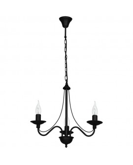 ŻYRANDOL RÓŻA 3 BLACK ALDEX 397E_1