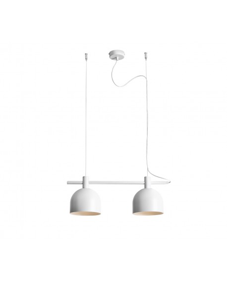 LAMPA WISZĄCA BERYL 2 WHITE ALDEX 976H