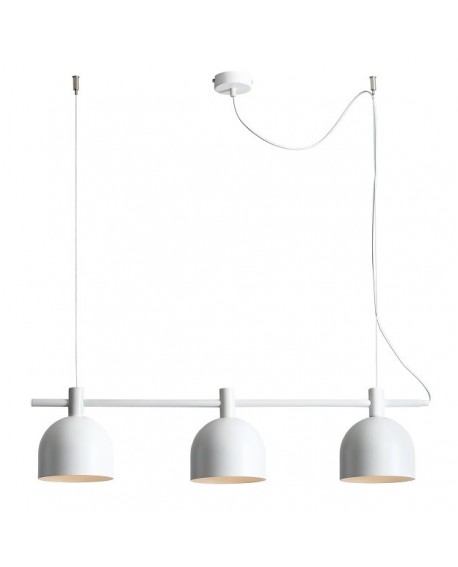 LAMPA WISZĄCA BERYL 3 WHITE ALDEX 976E