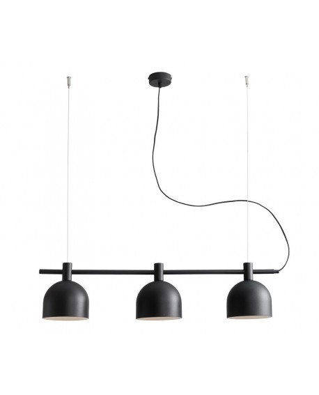 LAMPA WISZĄCA BERYL 3 BLACK ALDEX 976E_1
