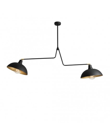 PLAFON ESPACE 2 BLACK ALDEX 1036H1