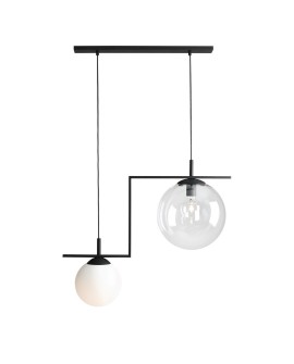 LAMPA WISZĄCA ZAC 2 BLACK MIX ALDEX 1038H1