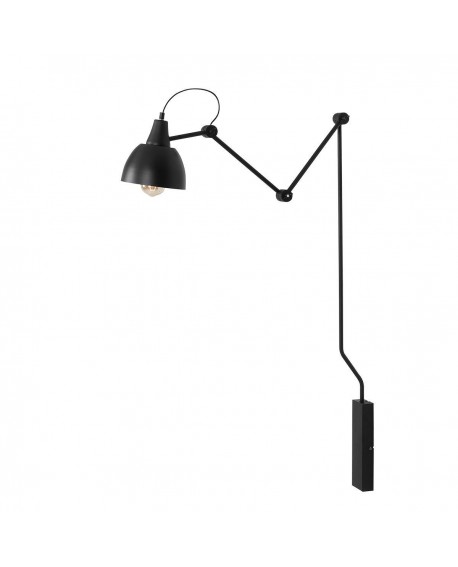 KINKIET AIDA BLACK ŚREDNI ALDEX 842C1